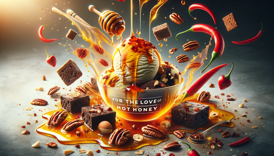 For the Love of Hot Honey, a Sweet & Spicy Delight by Cold Stone Creamery
