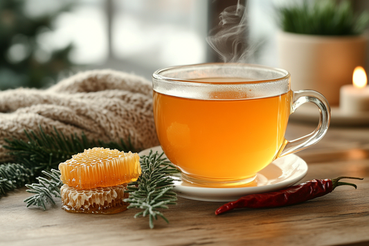 Hot Honey for Cold Relief: A Sweet and Spicy Solution to Winter Woes