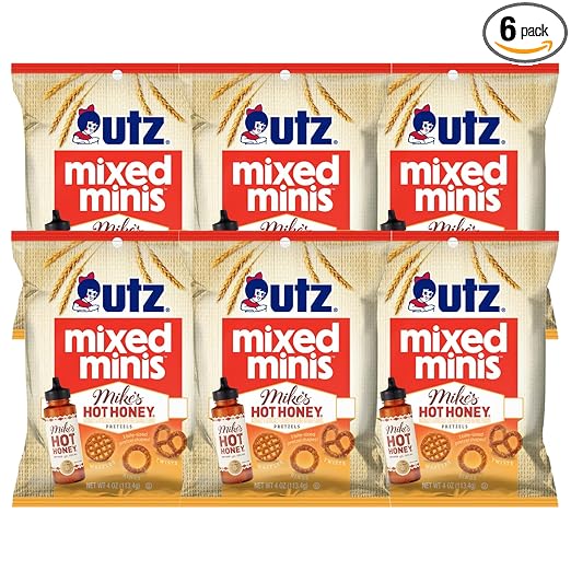 Utz Mixed Minis Pretzels x Mike's Hot Honey