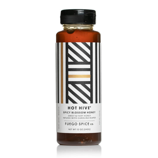HOT HIVE Spicy Honey with Organic Carolina Reaper Pepper