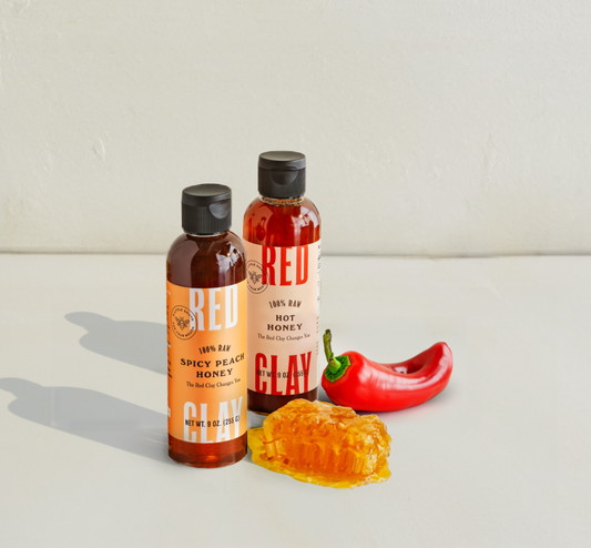 Red Clay Hot+Spicy Peach Honey (Combo Set)